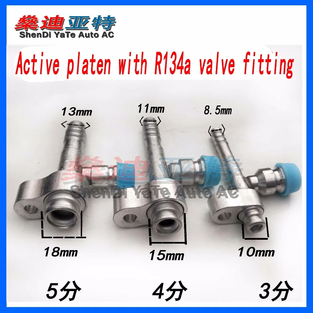 (6PCS)ShenDi YaTe Auto AC Car air conditioning hose aluminum kit R134a