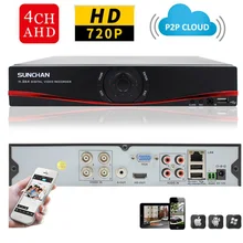 Sunchan hd 1080n hdmi выход видеонаблюдения цифровой видеорегистратор 4-канальный 4 канала 1080n dvr nvr система видеонаблюдения