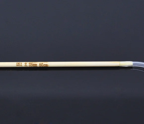 1 пара бамбуковая 50 см круговая вязальная игла(размер США 1/2. 25 мм) Новинка