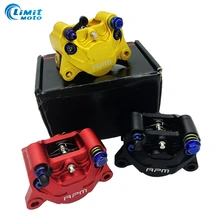 Мотоцикл об/мин тормозной суппорт 2 поршневая алюминиевая Дисковая тормозная система шаг 84 мм для мотоцикла Ducati Honda Yamaha Aprilia