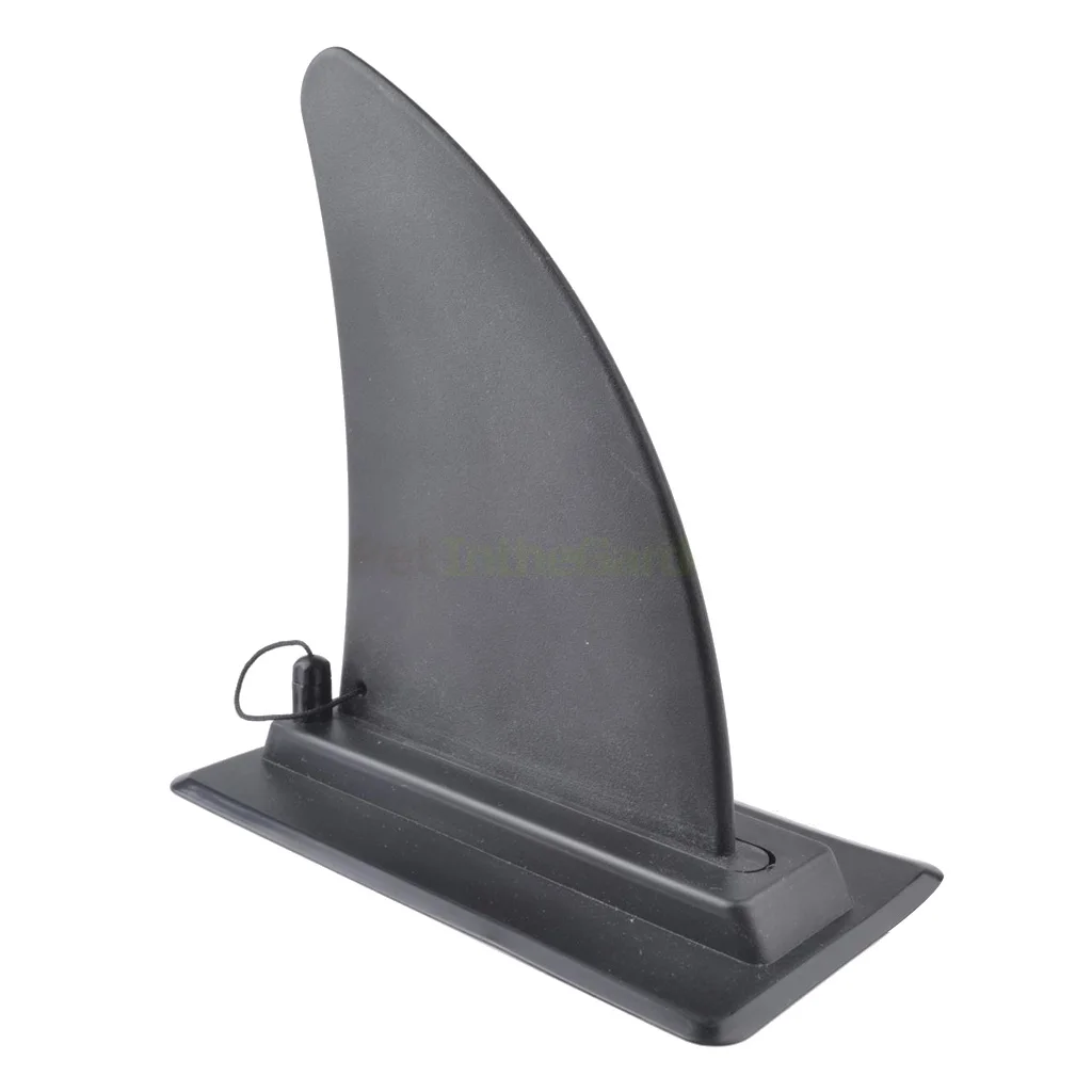 Black Tracking Integral Fin Skeg Watershed Board For Inflatable Boat Kayak Canoe Rubber Dinghy Accessories