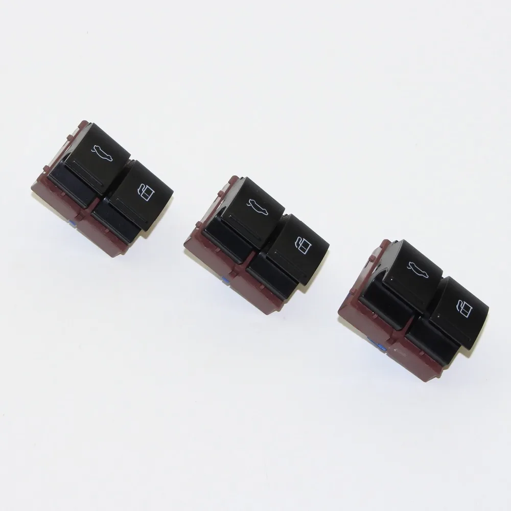 3Pcs OEM การใช้ถัง & Trunk Release ปุ่มสวิทช์สำหรับ VW Passat B6 Jetta