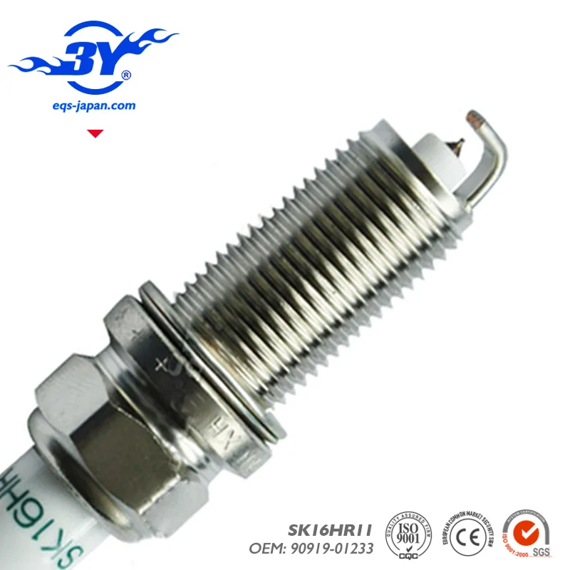 Set of (4), SK16HR11 90919 01233 Iridium Spark Plugs For Toyota 4Runner