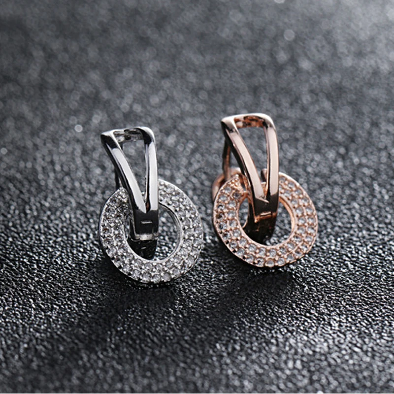 925 Sterling silver stud earrings wedding (5)