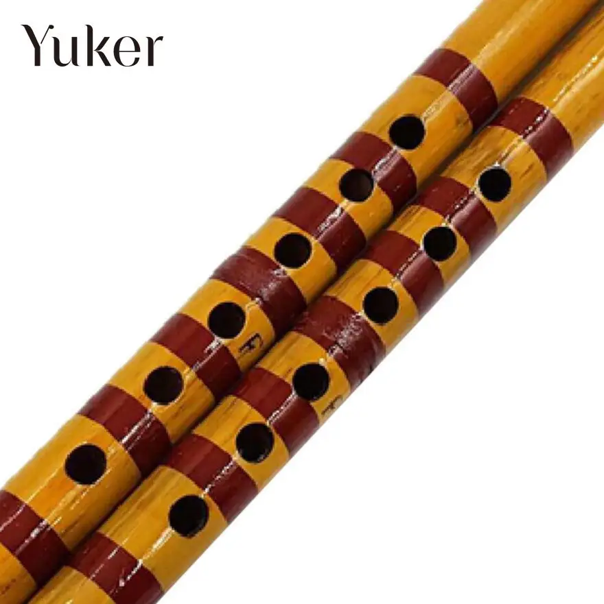 Flauta profesional Bansuri bambú viento madera instrumento Musical hecho a mano