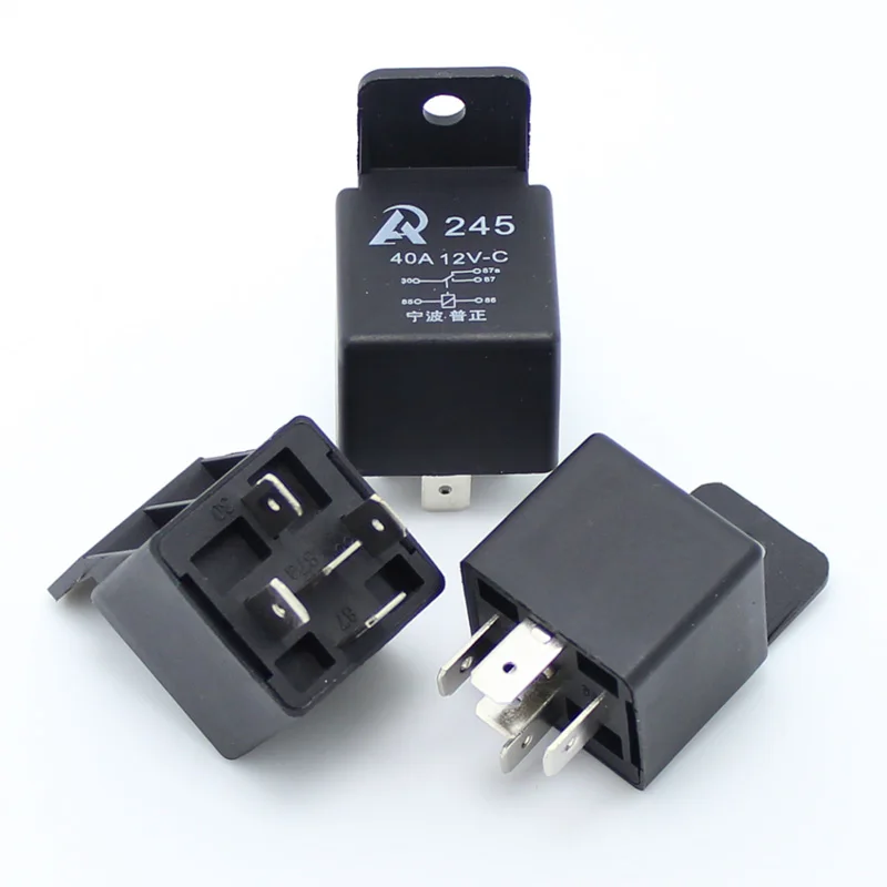 

25PCS-AP Car Automotive 12V 24V 40A Heavy Duty SPDT Relay 5Pin 5P Relays