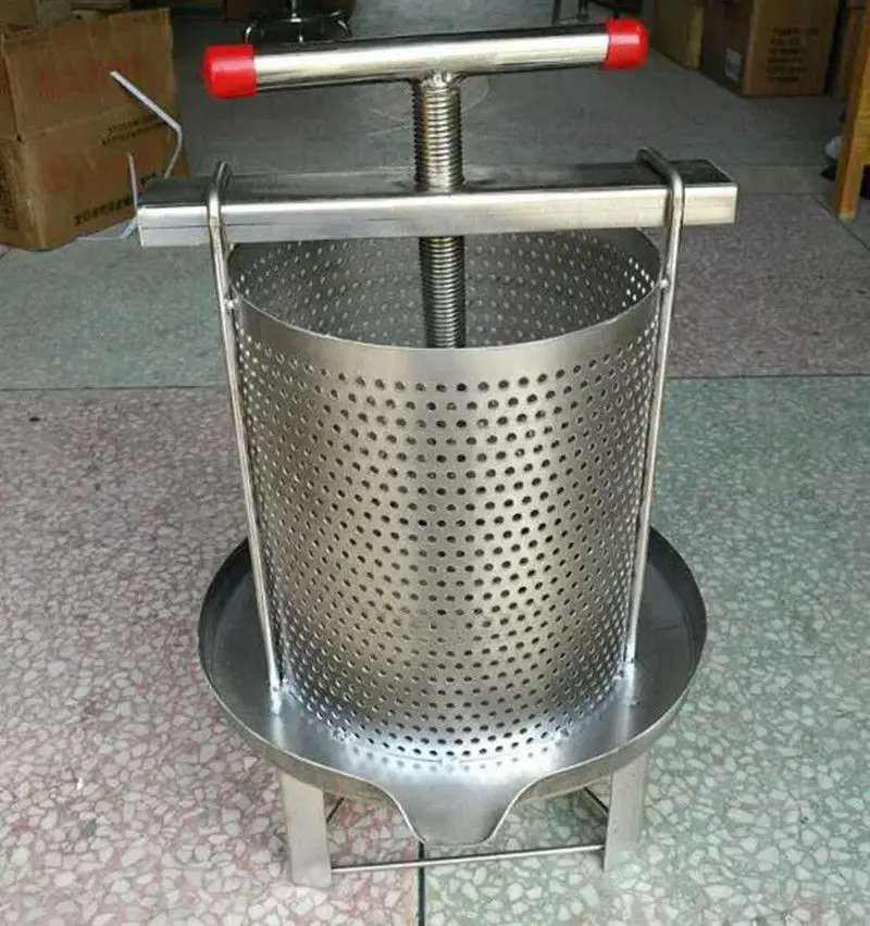 

304# Stainless Steel Household Manual Honey Press Wax Press Beekeeping Tool BI