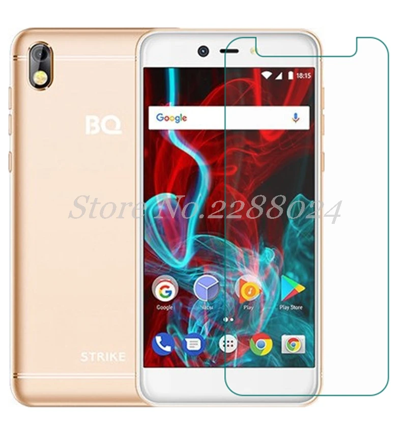 Закаленное стекло 9H для смартфона BQ BQ-5211 Strike 5211 5 2 дюйма Взрывозащищенная