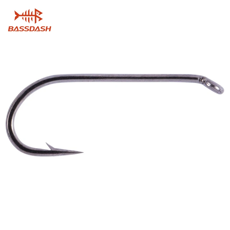 

Bassdash 30Pcs Universal Wet Fly Nymph Hooks / Fly Fishing Barbless Jig Hooks,High Carbon Steel Hooks Kit Set