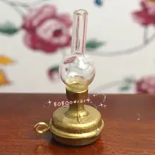 Кукольный домик Миниатюрный 1:12 игрушка гостиная старинный керосин лампа H4cm VKL