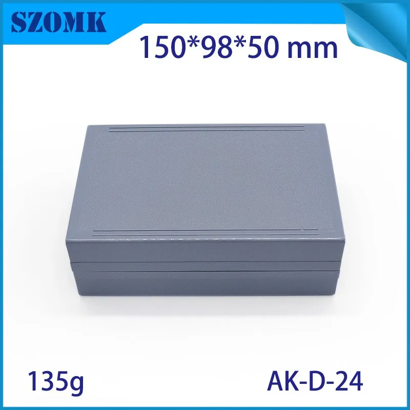 szmk plastic desktop enclosure electronics junction box instrument housing plastic abs control box hot sale project box plastic housing (11)