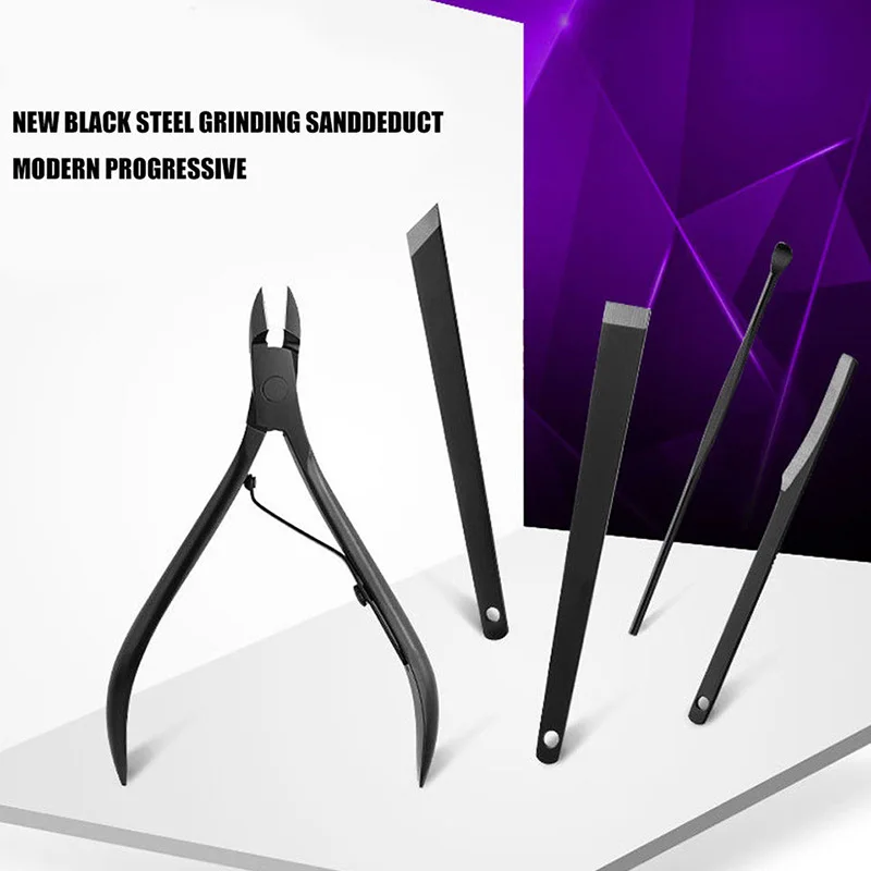 

Newly 18Pcs Nail Clippers Set with Storage Case Stainless Steel Manicure Pedicure Grooming Tools Kit XSD88