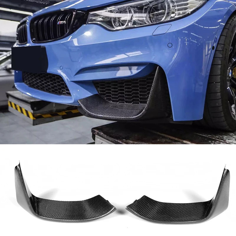 

F80 M3 Performance Style Carbon Fiber Car Front Splitter Cover trim for BMW F80 2014-2016