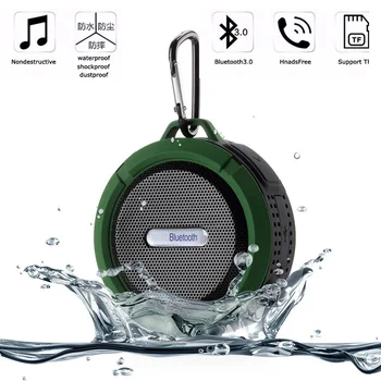 

Portable Mini Bluetooth Speaker Waterproof Outdoor Shower sound box Wireless Car subwoofe Loudspeaker dustproof shock proof