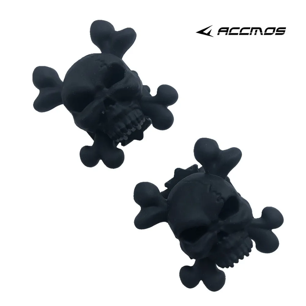 

1pair New Style Compound Bow Stabilizer Skull Limbs Stabilizer for Compound Bow Rubber Stabilizer Bow Accessory