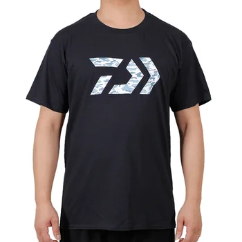 

2019 New DAIWA Summer Fishing Shirts Outdoor Fishing Clothing Mens Short Sleeve Breathable Quick-Dry Anti-UV Fishing Jackets