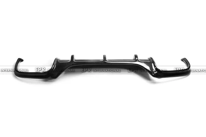 Car-styling For BMW E63 E64(Soft top) M6 Carbon Fiber Vorsteiner Style Rear Diffuser Glossy Fibre Bumper Body Kit Accessories
