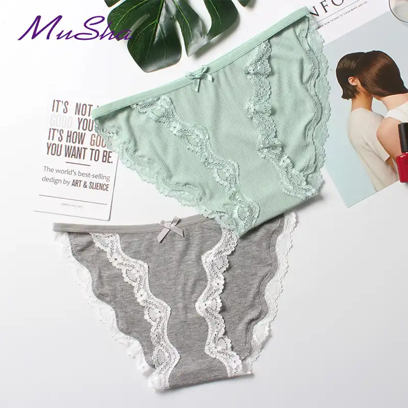 New Sale Sexy Ladies Cotton Bottom Thongs Comfortable Large Size