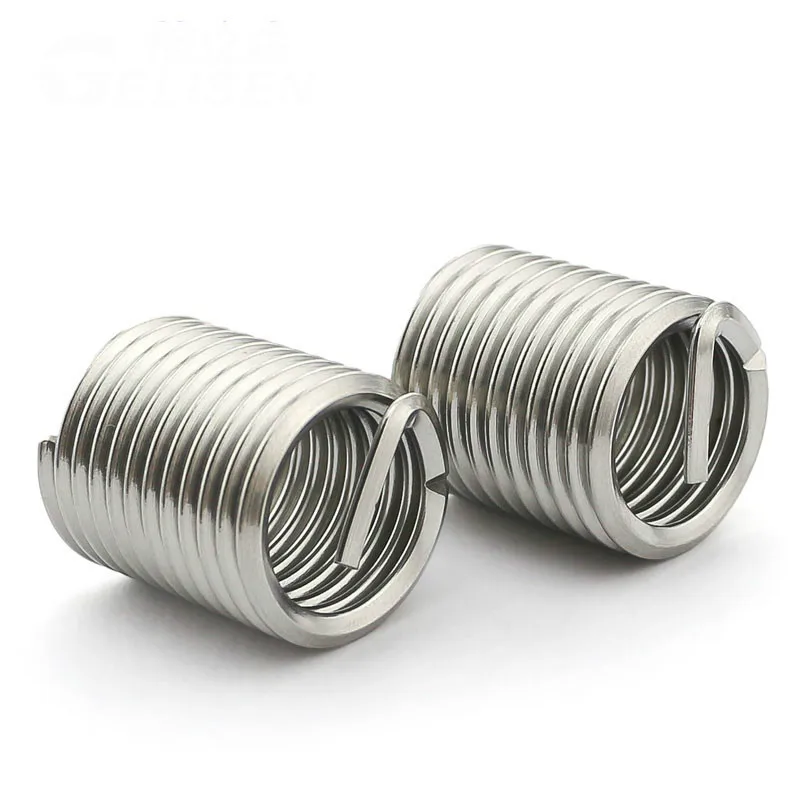 

2PCS M12 M14 M16 304 Stainless Steel Threaded Sleeve Wire Threaded Sleeve Thread Protection Sleeve Screw