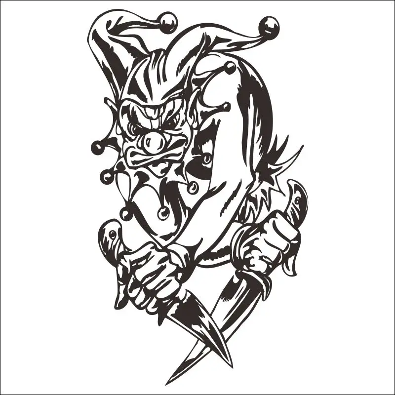 Тату шут эскизы мужские