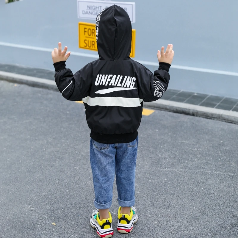 

spring and autumn multicolor lattice Long sleeves Harajuku Jacket with hat kids Easy modis Clothes bobysuit eenagers children