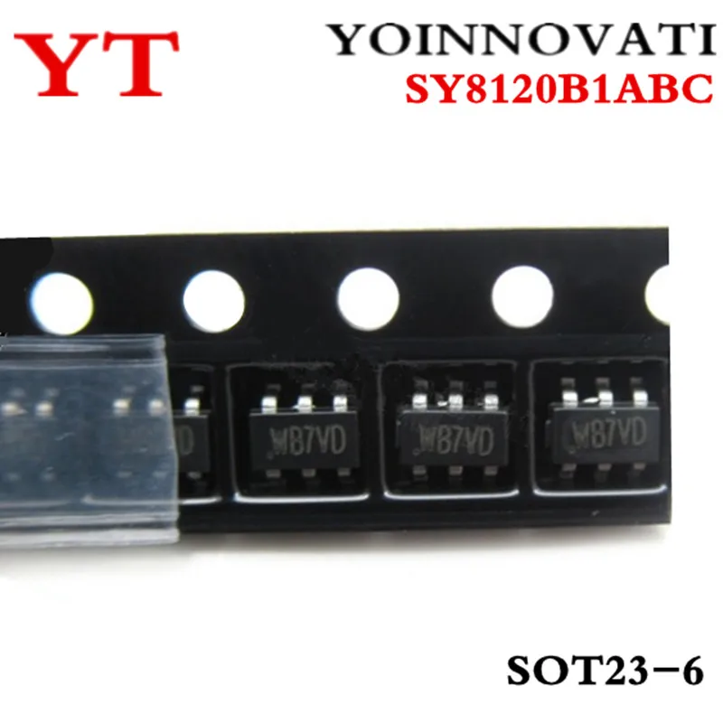 50 шт./лот SY8120B1ABC SY8120B1 SOT23 6 IC лучшего качества.|Интегральные схемы| |