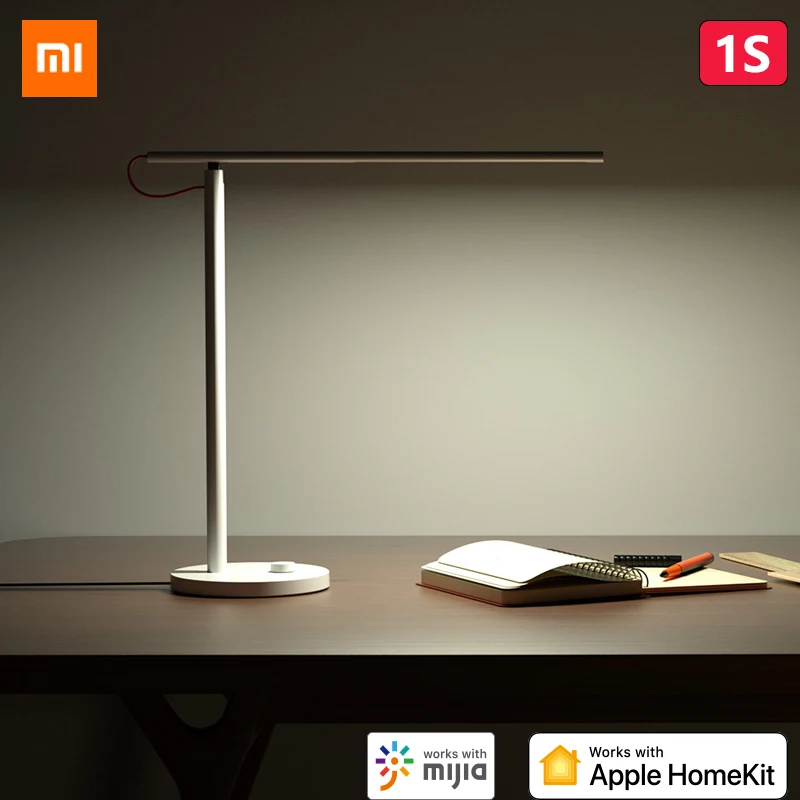  Original Xiaomi Mijia Smart LED Desk Lamp 1S 4 Light Mode Dimmable 9W Mi Table Lamp Apple HomeKit M - 33045194407
