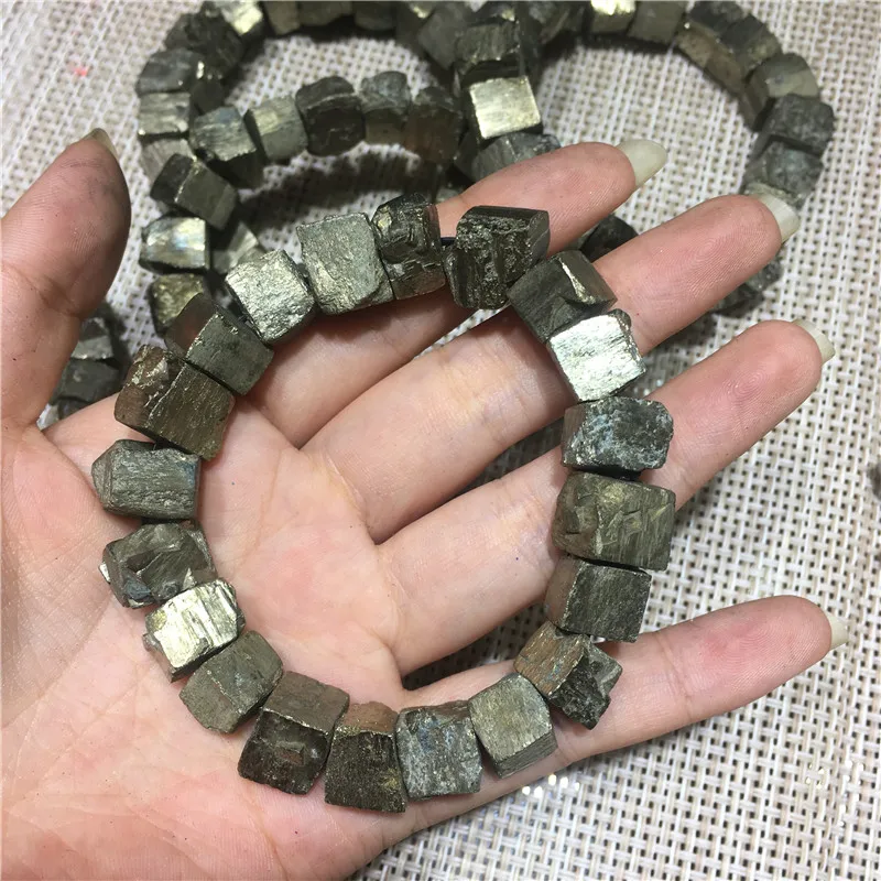 minerals stones Chalcopyrite bracelet for healing gifts (4)