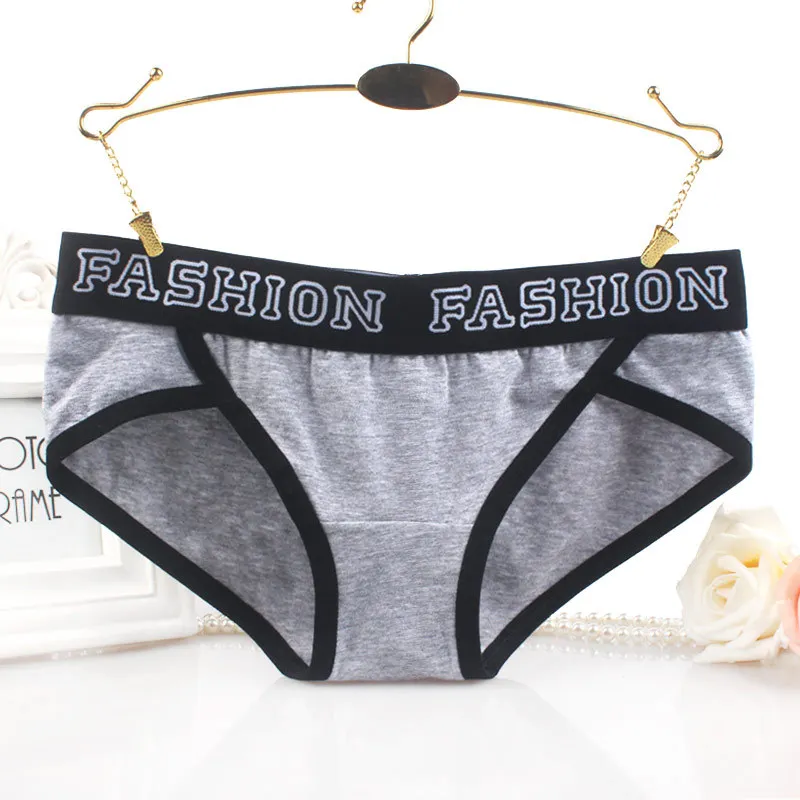 2018 New Brand Fashion Sexy Briefs Women's 100% Cotton Breathable Panties Underwear Women (15)