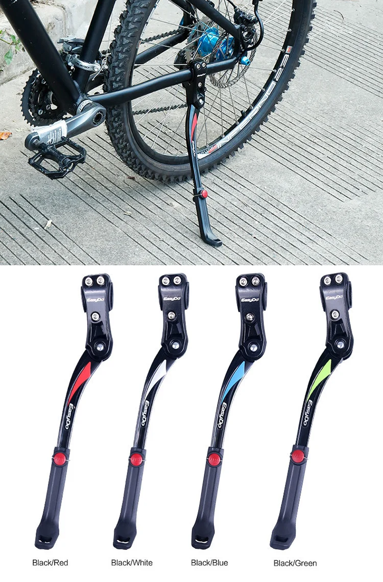 MTB велосипедный велосипед подставка для парковки MTB горный велосипед поддержка боковой кик стенд ножной фиксатор 24 ''-29'' Регулируемый 34-41 см