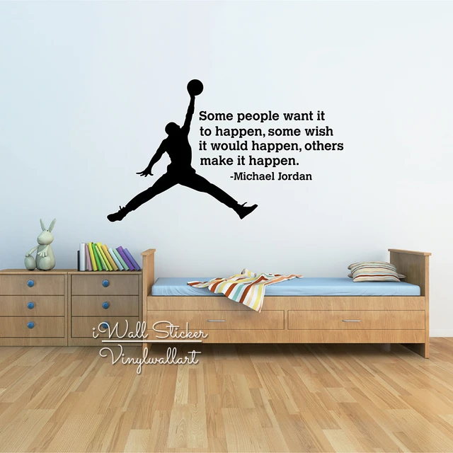 michael jordan quote wall sticker jordan inspirational wall quotes