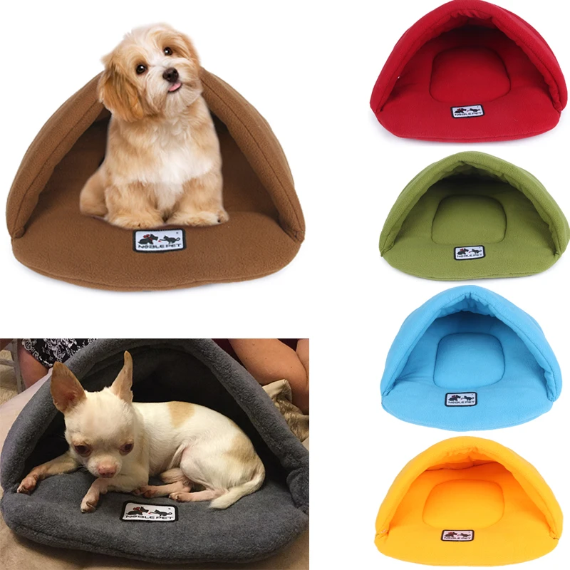 

Soft Polar Fleece Pet Mat Winter Warm Nest Pet Cat Small Dog Puppy Kennel Bed Sofa Sleeping Bag House Puppy Cave Bed