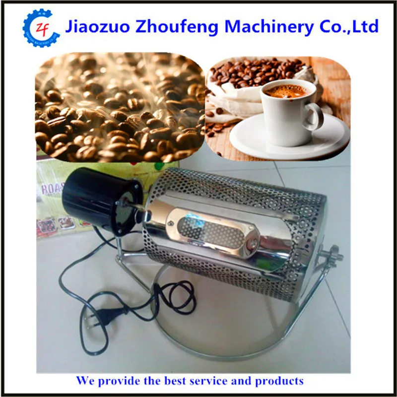 Обжарочный аппарат для зерен кофе электрический аппарат для домашнего использования из нержавеющей стали аппарат для обжарки кофейных зерен семена выпечки орехи 110 v or220v ZF