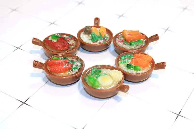 1:6 Dollhouse Miniatures Salmon Pizza Dinner Toy Food Deco Barbie Blythe