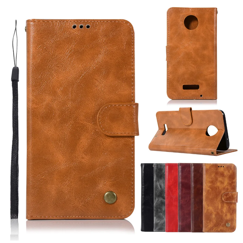 For Lenovo Moto Z Force flip case wallet leather cover For Moto Z Force