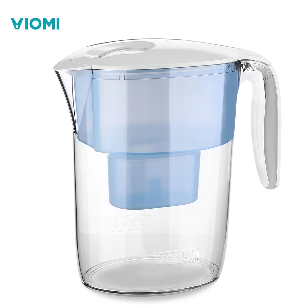 

Xiaomi VIOMI VH1-B 3.5L Water Filter Pitcher 7-Stage Ultrafiltration Kettle Plastic Water Filtration Pitcher Small Appliances