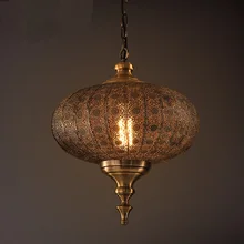 Винтажная американская люстра, восточные экзотические лампы, лампы Юго-Восточной Азии, ретро фонарь, украшение для кафе, светильник wl3221105