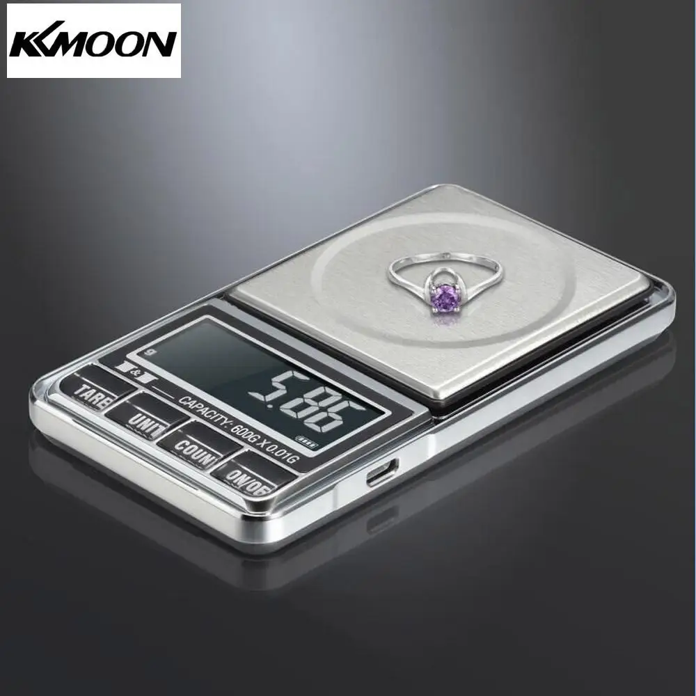 600g*0.01g Digital Scale Jewelry Electronic Pocket weight scales terazi