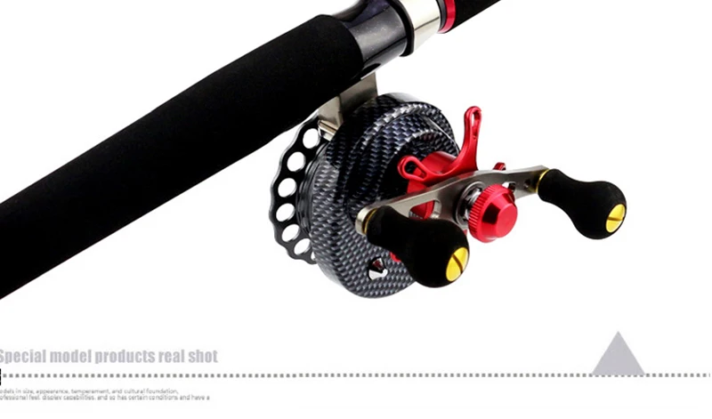Carretel de Pesca Carretel de Pesca com Mosca Rodas de Pesca 4 + 1bb Jangada Roda Esquerda Direita 3.5: 1 Semi-metálico com Mosca Rafting Gelo Metal Balancim Fal - 12 de pesca com mosca rafting gelo metal