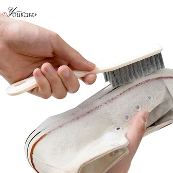 

OYOURLIFE 1pc Plastic Cleaning Brush Shoes Cleaning Brush Soft Hair Washing Shoes Brush Household Cleaning Tool