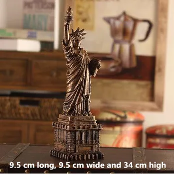 

Retro Statue of Liberty, Petronas Towers, Eiffel Tower, Ornaments, Decorations, Photography Props