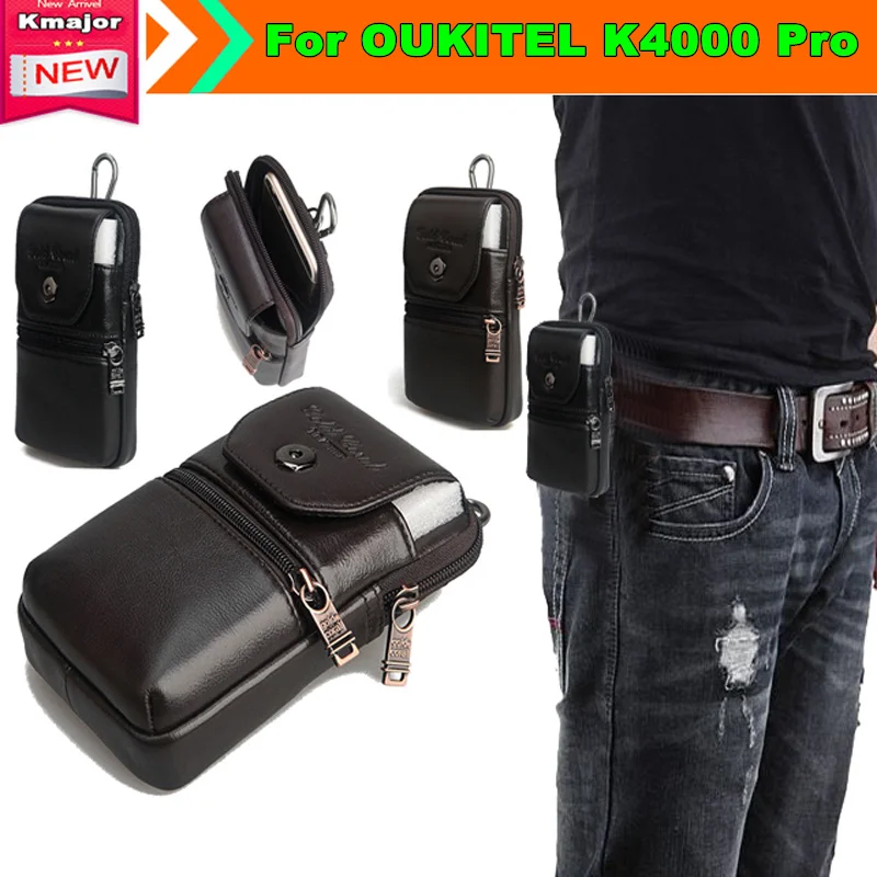 imágenes para Carry case bolsa de cinturón de clip monedero de la cintura de cuero genuino cubierta para oukitel k4000 pro 5.0 pulgadas smartphone envío gratis imágenes para Carry case bolsa de cinturón de clip monedero de la cintura de cuero genuino cubierta para oukitel k4000 pro 5.0 pulgadas smartphone envío gratis