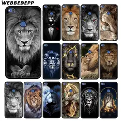 WEBBEDEPP Лев Alpha Male Cub мягкий чехол для huawei P20 Pro P10 P9 P8 Lite 2015 2017 P Smart 2019 & Nova 3 3i Y7 Y9 2018