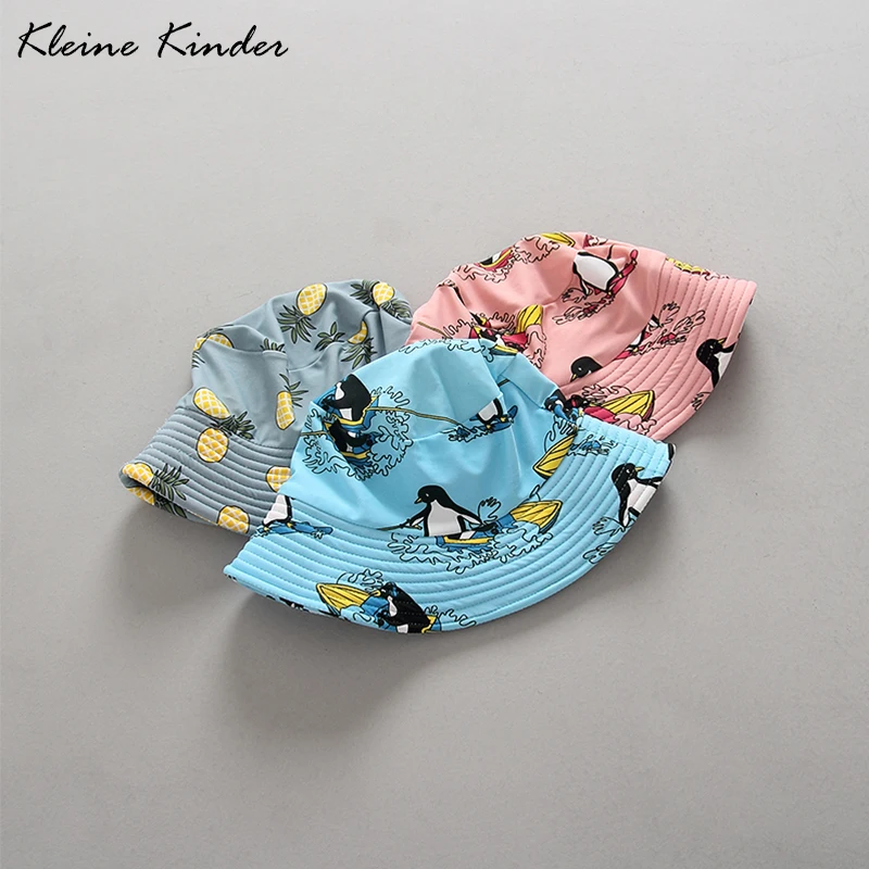 

sun protection swimming cap kids upf50+ beach fisherman's hat sunscreen children's sun hat ear protect topi sun bonnet 1-6 years