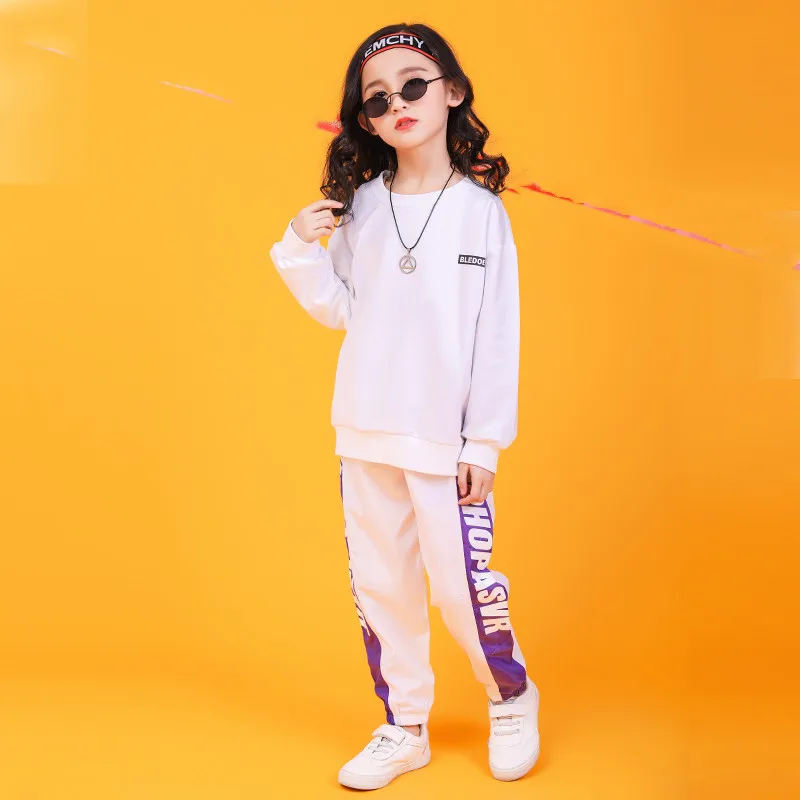 Baby boy Girl summer clothes set 2019 8 10 12 14 16 18years dance costume kids hip hop kids toddler girl fashion clothes outfit (1)