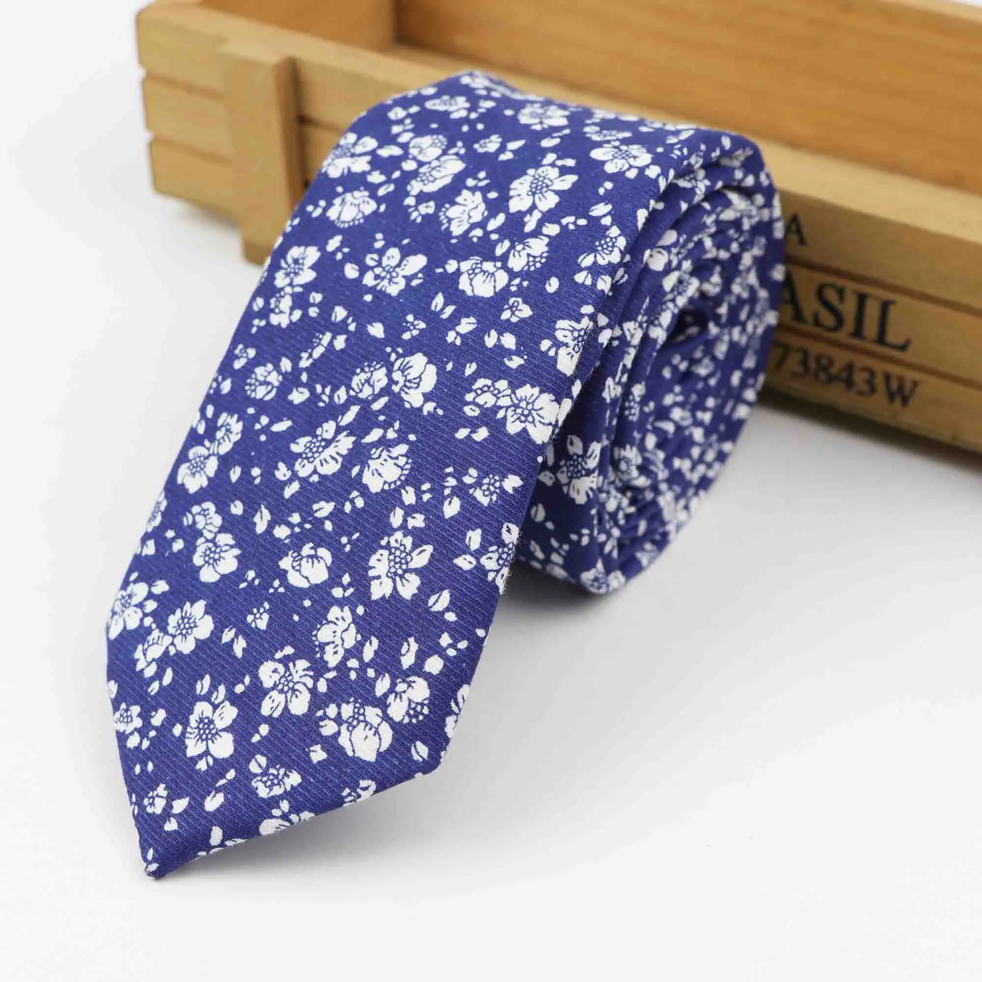 Модные галстуки для мужчин, хлопковые Узкие галстуки, узкие галстуки, вечерние галстуки, повседневные Галстуки с принтом, галстуки, галстуки с цветочным принтом, галстуки с розами - Цвет: 12