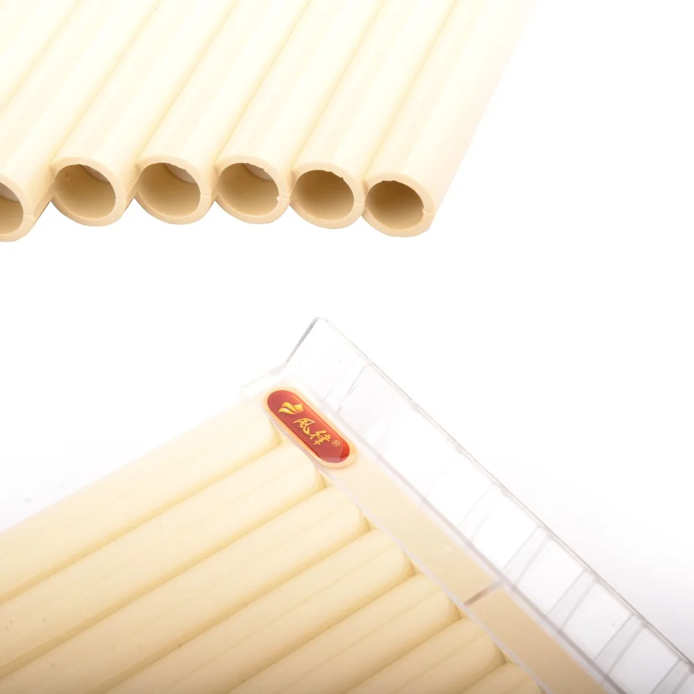 Panflute com 16 tubos de aprendizagem, fácil