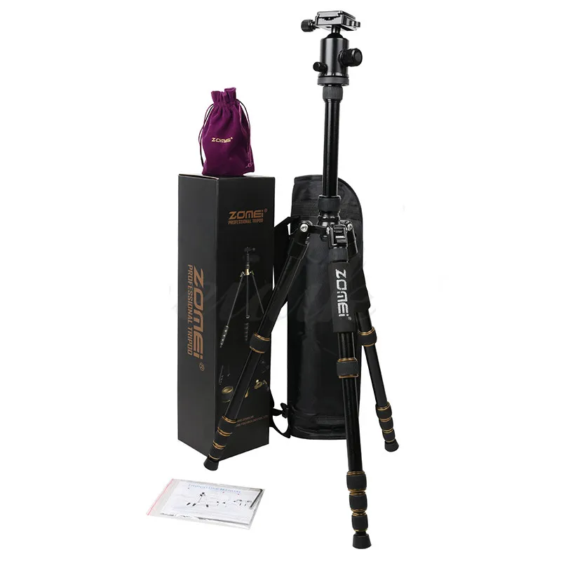 Zomei-Z699-Professional-Aluminum-Travel-Tripod-Monopod-with-Ball-Head-Stand-for-Camera-Camcorder(1)