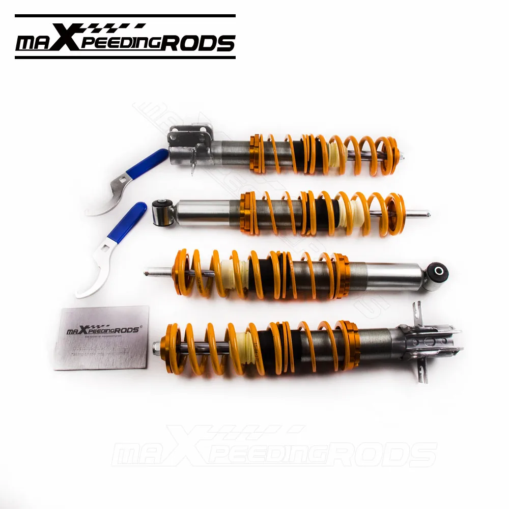 Adjustable Suspension Lowering Strut FOR VW Golf Mk 1 Coilover citigolf