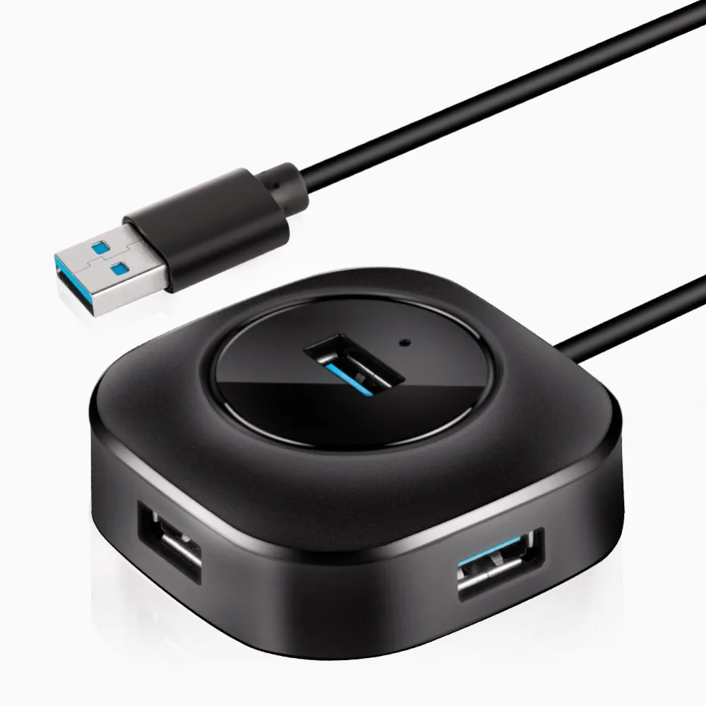 

iMice USB HUB 3.0 4 Ports Micro Usb Splitter 0.25M 1M Cable Multi usb Distributor Usb hab 3 for PC Computer